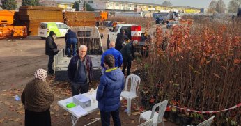 Büyükşehir’in yüzde 50 hibeli meyve fidanı dağıtımı başladı