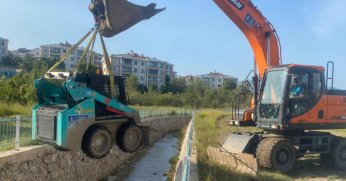 KOCAELİ’DE 2023 YILINDA 320 BİN 950 METRE DERE TEMİZLENDİ