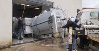 Büyükşehir’den yüzde 50 hibeli soğuk süt tankı