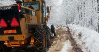 Büyükşehir Karla Mücadele Ekipleri teyakkuzdaydı 