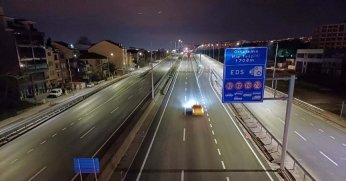 Stadyum yolunda İstanbul istikameti trafiğe açıldı