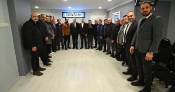 Rektör Cantürk’ten KOVİAD’a Davet Ziyareti