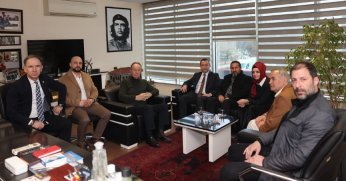 Muharrem Tutuş’tan Erenkaya’ya ziyaret