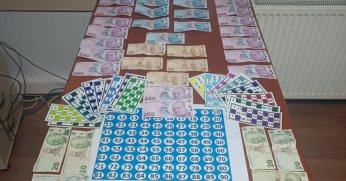 Kumarbazları polis bastı!