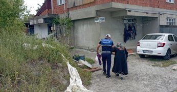 Fatma teyzenin imdadına Zabıta yetişti