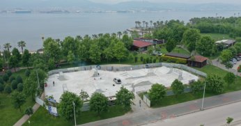Büyükşehir’den Gölcük sahiline skate park