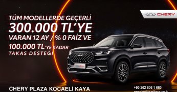 Chery Plaza Kocaeli'den Büyük Kampanya