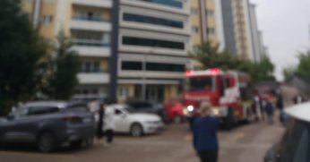 İzmit Yıldız Konutları'nda korkutan yangın!