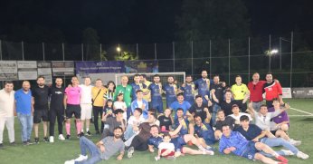 Eski Ünlü Futbolcular Sağlık Müdürlüğünün Organizasyonunda Ter Döktü