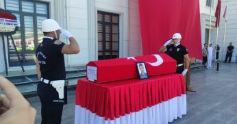 Şehit Polis memleketine uğurlandı