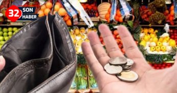 Açlık sınırı 20 bin 776 liraya oldu