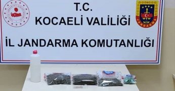 Jandarma ekiplerinden uyuşturucu operasyonu
