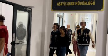 Kadın Hırsız yakalandı