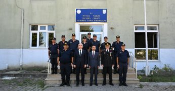 Vali İlhami Aktaş, Kandıra Cezaevi Jandarma Tabur Komutanlığı'nı ziyaret etti