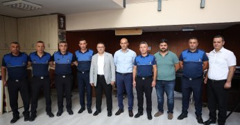 Başkan Gökçe’den Zabıtalara Anlamlı Ziyaret