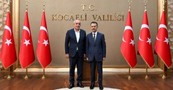 Vali İlhami Aktaş’a ‘Hayırlı Olsun’ Ziyaretinde Bulundu