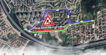 Alikahya’da güzergah değişikliği