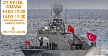 TCG FIRTINA Hücumbotu ziyarete açıldı