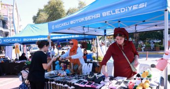 Üreten kadınlar alışveriş festivalinde buluştu