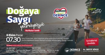 Derince’de Doğaya Saygı Yürüyüşü ve Temiz Çevre Etkinliği