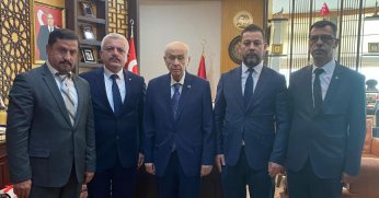 Milliyetçi Hareket Partisi Kocaeli İl Başkanı Genel Merkezde 