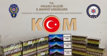 Durdurulan araçtan 120 kilo kaçak tütün çıktı!