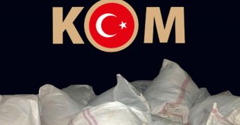 5 ton kaçak tütün ele geçirildi