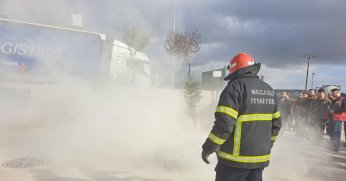 Büyükşehir İtfaiyesi’nde eğitimler tam gaz