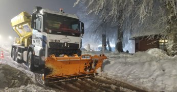 Kar Timleri’nden yılbaşı mesaisi