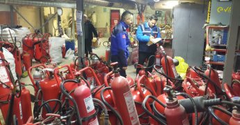 Zabıtadan yangın tüpü fiyatlarına sıkı denetim