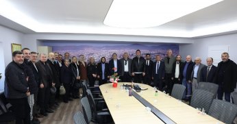 Başkan Gökçe, MHP İlçe Teşkilatını Konuk Etti