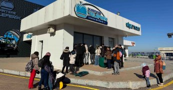 Kartepe Teleferiği’nde tatil yoğunluğu