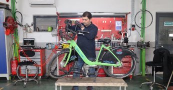 KOBİS bisikletleri usta ellere emanet