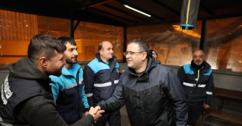 Derince’de Kar Yağışı Sorunsuz Atlatıldı