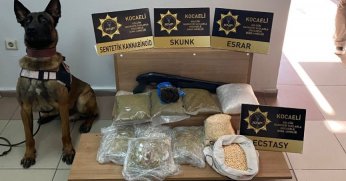 Her yerden uyuşturucu çıktı