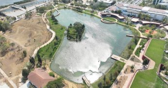 Fuar alanının ‘kalbi’ yeniden canlandı