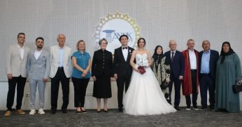 Zeynep Gökçen Okyar ile Kazım Korkulu evlendi