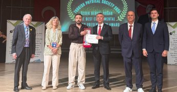 GTÜ Öğrencisine Türk Fizik Derneği’nden Ödül