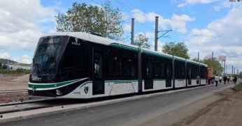 Stada gidecek tramvayda soğuk testler yapılıyor