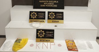 500 gram metamfetamin ele geçirildi