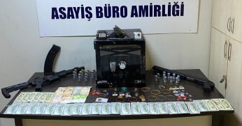 Çelik kasa hırsızları yakalandı