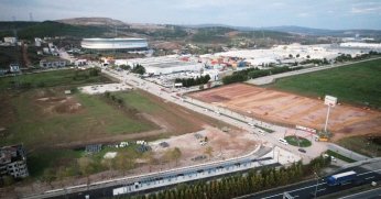 Milli maç için 220 dönümlük dev organizasyon alanı hazır