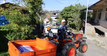 Büyükşehir’den yangın mağduru üreticilere destek