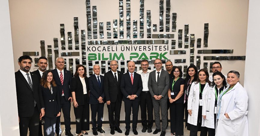 YÖK Başkanı Prof. Dr. Erol Özvar, Kocaeli Üniversitesi Bilimpark’ı ziyaret etti