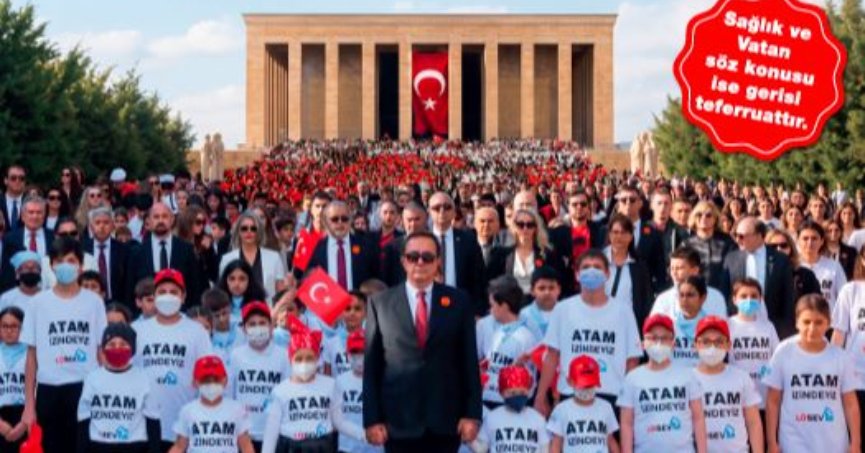 LÖSEV, TÜM TÜRKİYE’Yİ ATATÜRK’ÜN HUZURUNA DAVET EDİYOR