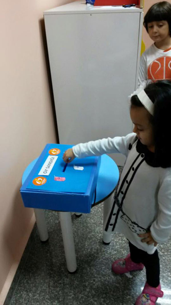 ÇOCUKLARIN DEMOKRASİ SINAVI