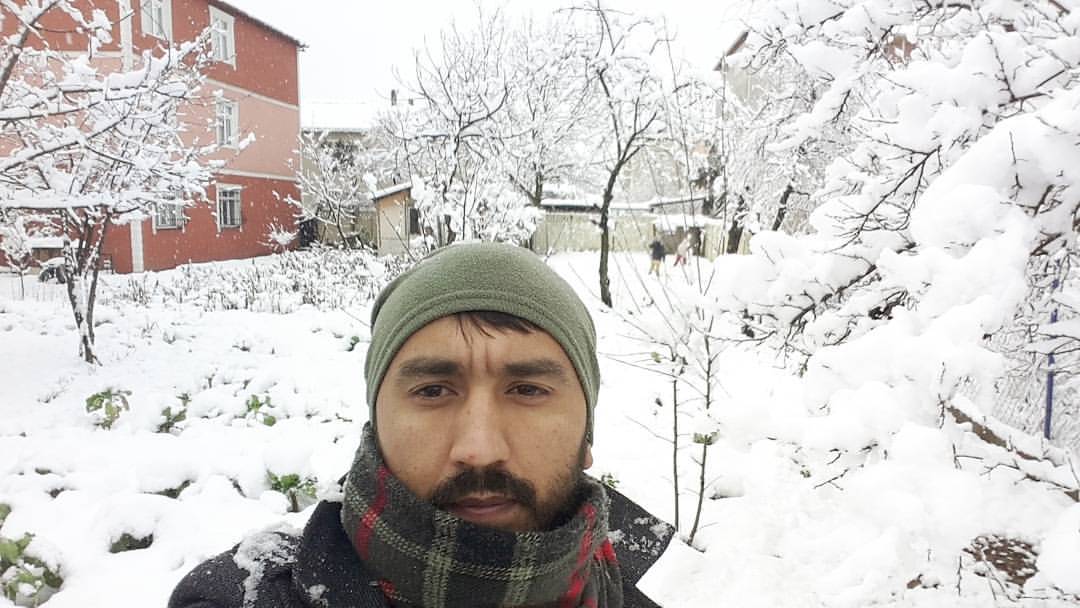 Kocaeli'den kar manzaraları