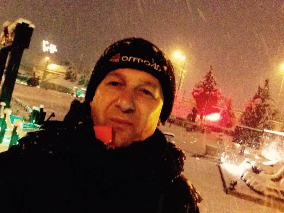 Kocaeli'den kar manzaraları