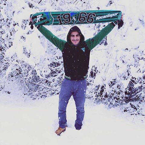 Kocaeli'den kar manzaraları