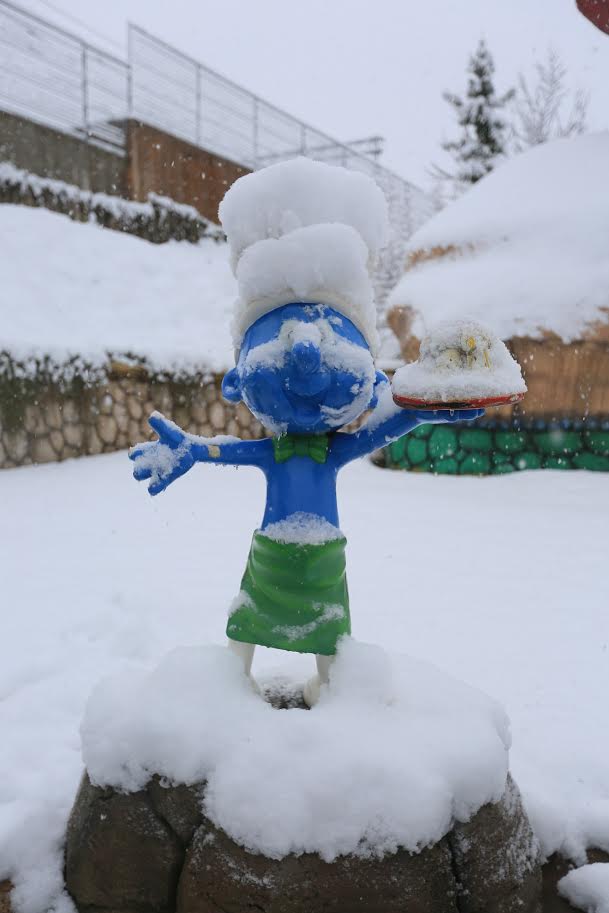 Derince'den kar manzaraları